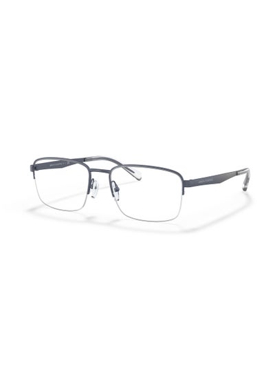 Buy Armani Exchange AX1053 6099 56 Matte Blue Eyeglass in UAE