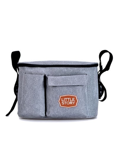 اشتري Little Story Stroller Organizer Travel Bag-Grey في السعودية