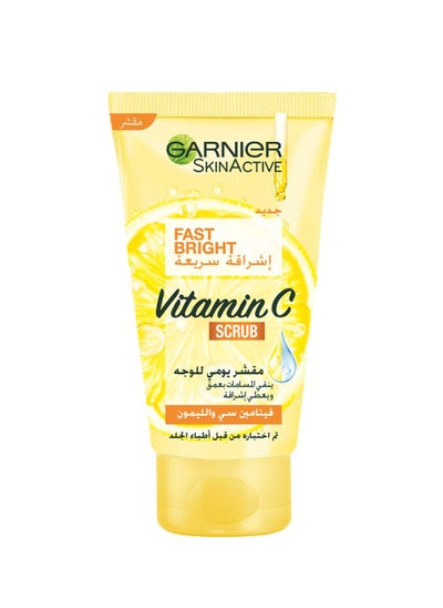 Buy Garnier Fast Bright Vitamin C Daily Scrub – 50ml in Egypt