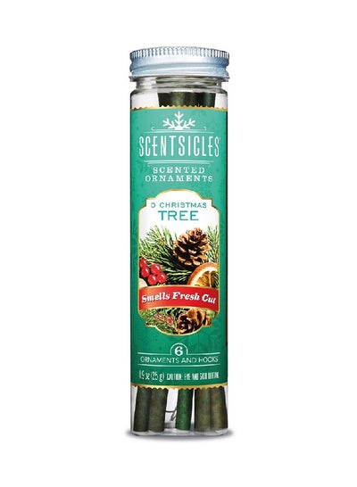Buy Scentsicles Pack of 6 Christmas Tree Scent Sticks in UAE