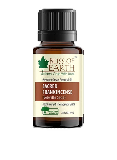 Buy BLISS OF EARTH Sacred Frankincense of Oman 10ML Boswellia Sacra Organic Wild Crafted Provide Meditative and Spiritual Awareness in UAE