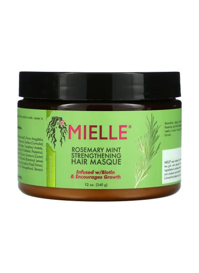 Buy Strengthening Hair Masque Rosemary 12 oz Mint in UAE