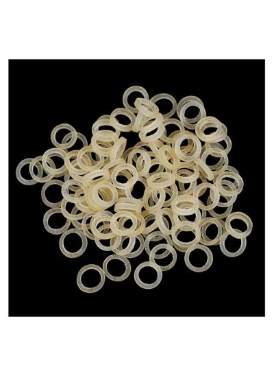 اشتري 500 Pcs Orthodontic Elastic Rubber Bands Dental Rubber Bands for Dentist Clinic Orthodontic Supplies, for Dreadlocks, Hair, Braids, Fix Tooth Gap في الامارات