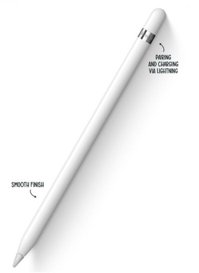 Buy iPad Pen 1st Generation Digital Pencil White in Saudi Arabia