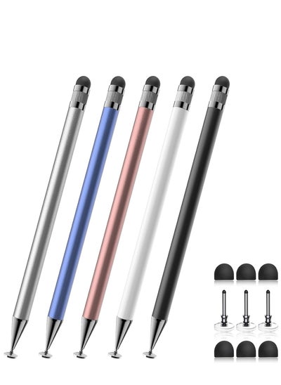 Buy 2-in-1 Stylus Pen for Touch Screen, High Precision and Sensitivity, Suitable for iPhone/ipad/Android Tablets, Compatible with All Touch Screens in Saudi Arabia