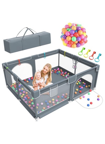 Buy HOCC Large Baby Playpen Fence with Balls in UAE