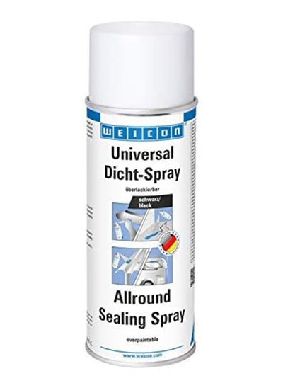 Buy WEICON Allround Sealing Spray | 400 ml | Black | Sealing Compound Waterproof Liquid Plastic for indoor & outdoor use, boat, car, motorcycle, caravan in UAE