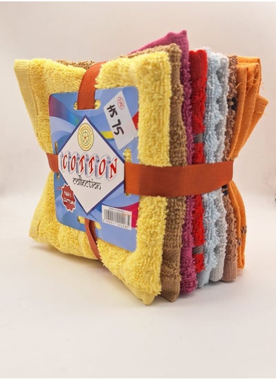 Buy Kitchen Towels 100% Cotton Super Soft Absorbent Waffle Weave Dish Towels for Drying Dishes - Pack Of 8 in Saudi Arabia