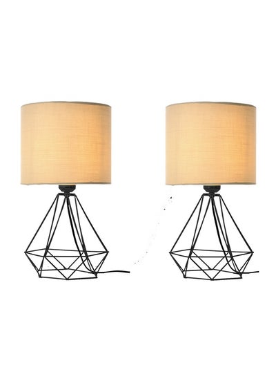 اشتري Bundle Of Diamond Fit Table Lamp - Black في مصر