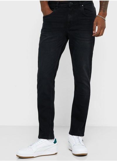 Buy Skinny Fit Washed Jeans in UAE