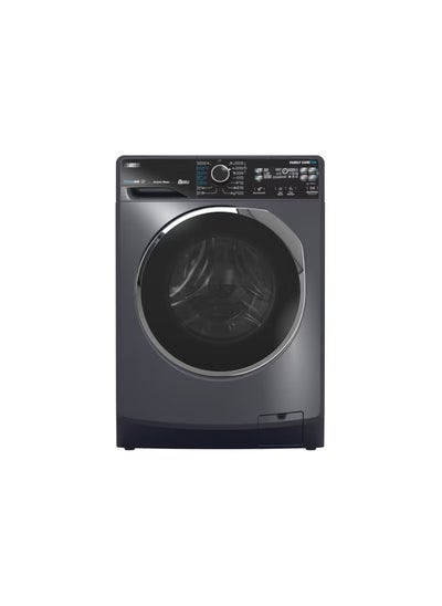 Buy Zanussi 8kg SteamMax front load washing machine 1200 RPM - Dark Grey, ZWF8221DL7 in Egypt