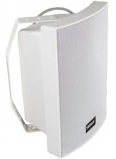 Buy TRONIX BS-1030W 5.25 Inch Outdoor Wall Mount Speaker White in UAE