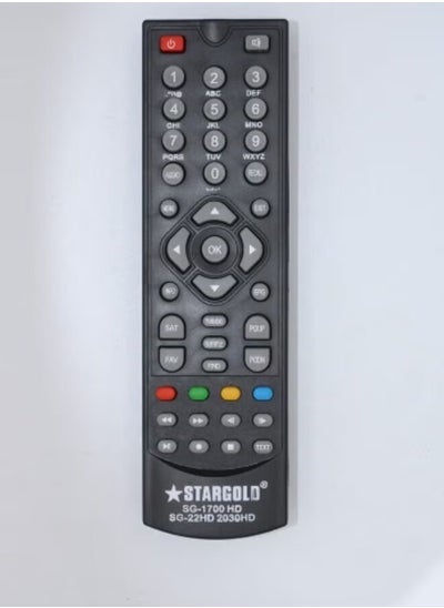 Buy Remote Control For Receiver Satellite Stargold 888 Hd in Saudi Arabia