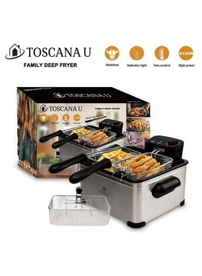 اشتري 5 liter Deep Fryer With Temperature Control 2000 Watts في السعودية