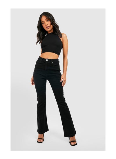 Buy Petite 30" Leg High Waist Flared Leg Jean in Saudi Arabia