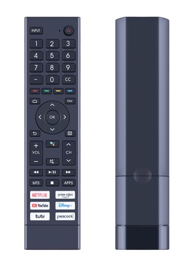 اشتري ERF3J80H Voice Remote For Hisense 4K UHD Smart TV LCD LED QLED UHD TVs With Smart Key في الامارات