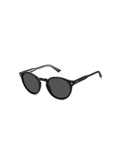 Buy Men's UV Protection Round Sunglasses - Pld 4150/S/X Black 50 - Lens Size: 50 Mm in UAE