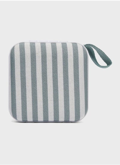 اشتري Portable Travel Speaker The Vacay Olive Stripe في السعودية