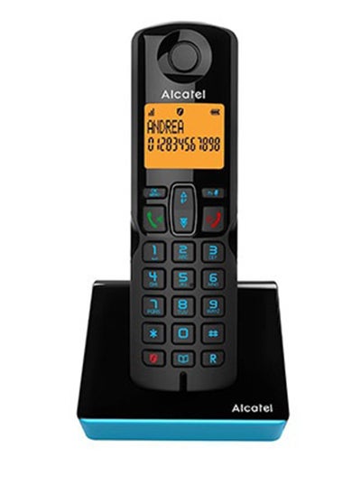 Buy S250 Digital Cordless Telephone  (Black - Blue) in Egypt