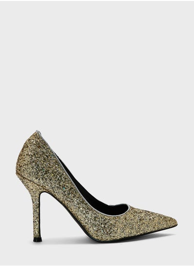 اشتري Glitter Pointed Pump في الامارات