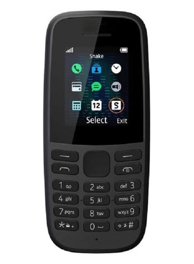 Buy Nokia Model 105 4MB Black 4G in Saudi Arabia