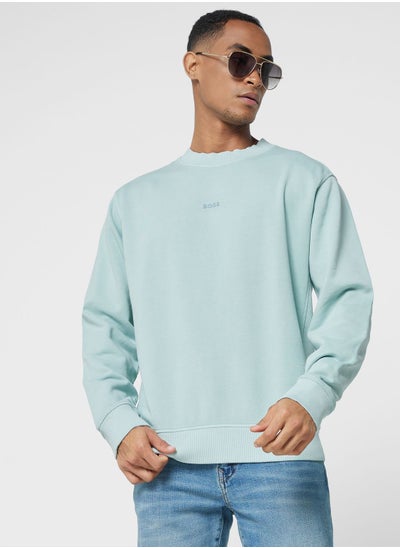 اشتري Logo Crew Neck Sweatshirt في السعودية