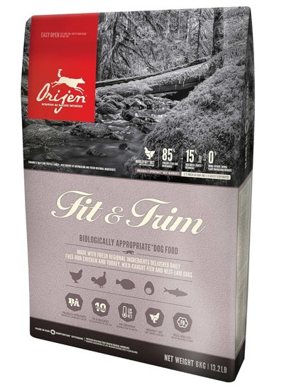 Buy Orijen Fit & Trim Dry Dog Food 11.4kg in UAE