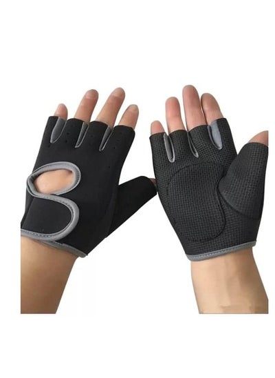 Buy SportQ 1 Pair Cycling Gloves Fitness Gym Weightlifting Half Finger Gloves for Men Women in Egypt