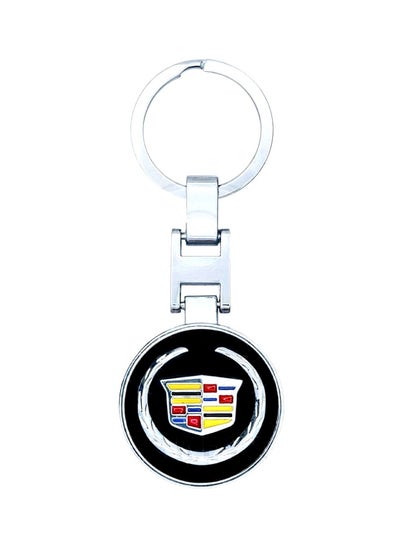 اشتري Zinc Alloy Metal 3D Logo Keychain For Cadillac في الامارات