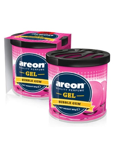 Buy Gel Can Car Scent, Bubble Gum, Pack Of 1 in UAE