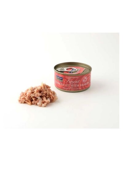 Buy Fish4Cats Tuna Fillet with Salmon Cat Wet Food 70G in UAE