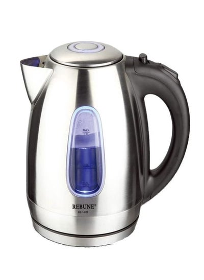 Buy Electric Kettle Stainless Steel Fast, 1.7 Litre, 2200W Silver in UAE