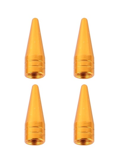 Buy 4-Piece Sharp Mouth Shaped Car Tire Valve Cap in Saudi Arabia