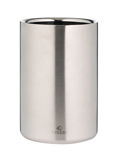 Buy Viners Barware 1.3 Liter Silver Double Wall Wine Cooler in UAE