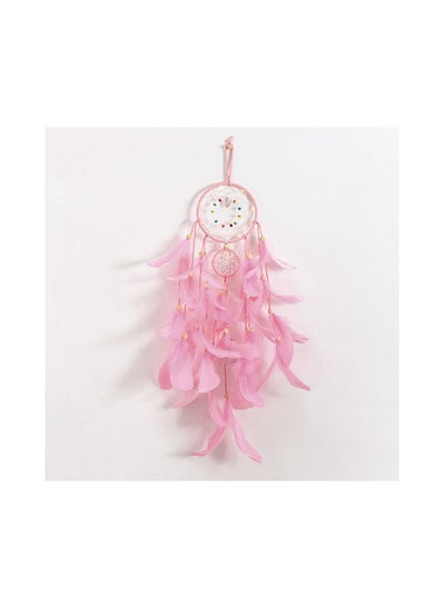 Buy Handmade Feather Hanging Pendant Dream Catcher with Led in UAE