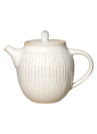 اشتري Gallery Porcelain Teapot White 850 ml في الامارات