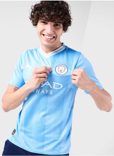 اشتري Manchester City Football Club Home Replica Jersey في الامارات