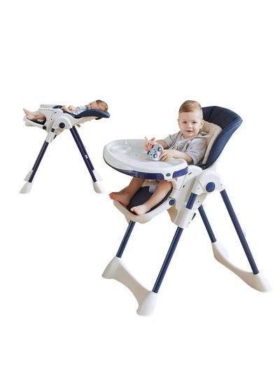 اشتري ORiTi Multi-Function Baby High Chair, For Feeding & sleeping With Wheels & One Back Cushion في الامارات