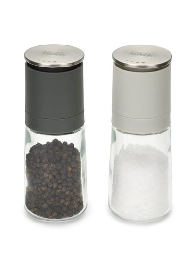 Buy Joseph Joseph Duo Salt And Pepper Set Inverted Design Keeps Table Tops Mess-Free in Saudi Arabia