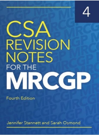 اشتري CSA Revision Notes for the MRCGP, fourth edition في الامارات