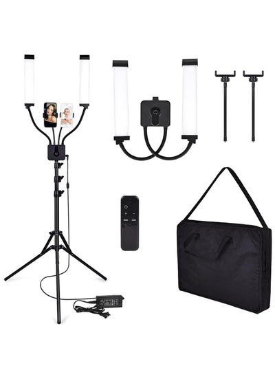 اشتري Lash Lamp for Eyelash Extensions, Esthetician Light for Lash Extensions with Tripod Stand and Phone Holder, Floor Lamp, Lash Light for Makeup, Tattoo, Photography, Selfie, Video Recording في السعودية