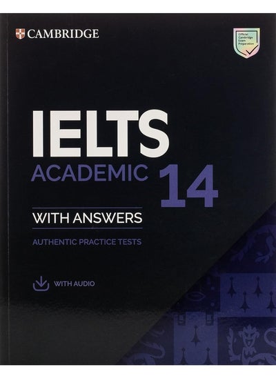 Buy IELTS 14. Academic. Student's Book with answers with Audio in UAE