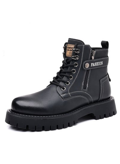 Buy New Men's Casual Leather Boots in Saudi Arabia