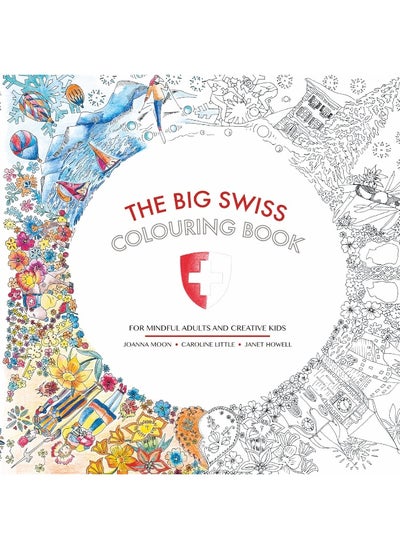 اشتري Bergli The Big Swiss Colouring Book: For Mindful Adults and Creative Children في الامارات