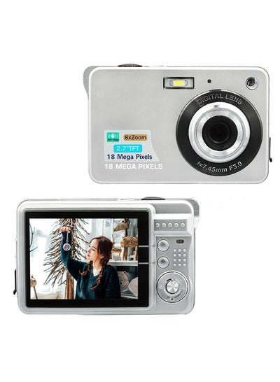 Buy Portable 720P Digital Camera Video Camcorder 18MP Photo 8X Zoom Anti-shake 2.7 Inch Large TFT Screen Built-in Lithium Battery in Saudi Arabia