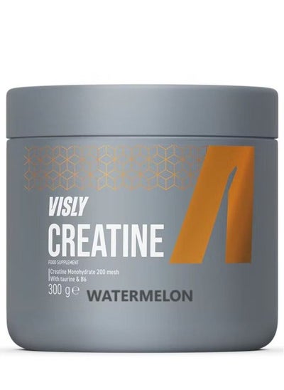 اشتري Creatine Monohydrate, Watermelon Flavor, Visly, 300g, 60 Ser في الامارات