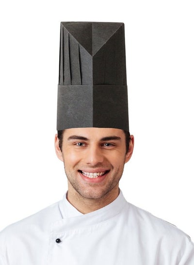 10pcs Disposable Chef Hats 10 Inch Non Woven Chef Cooking Hats