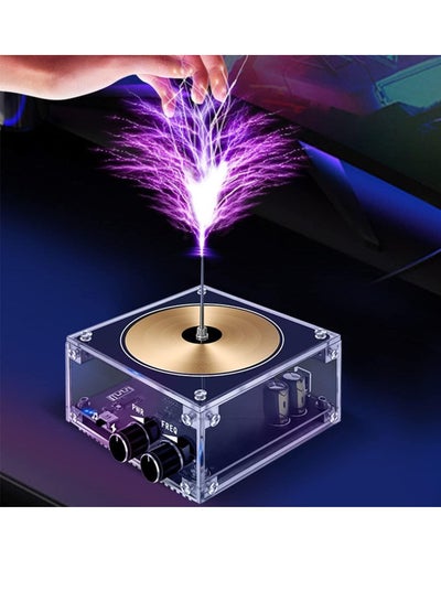 Buy Musical Tesla Coil Kit, Solid State Music Tesla Coil, Touchable Artificial Lightning Spark Gap Arc Generator Multifunctional Desktop Toy Science Teaching Experiment Model for Birthday Gift in UAE