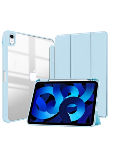 Buy Hard Protective Case Cover For iPad 2022 (10th Gen) 10.9 inch Blue in UAE