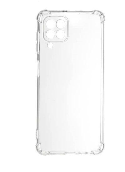 Buy Osophter for Galaxy A22 4G Case with 2pcs Screen Protector Clear Transparent Reinforced Corners TPU Shock-Absorption Flexible Cell Phone Cover for Samsung Galaxy A22 4G(Clear) in Egypt